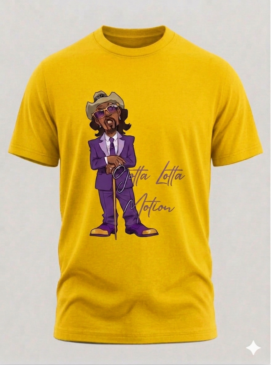 Purple Slick Motion T-Shirt