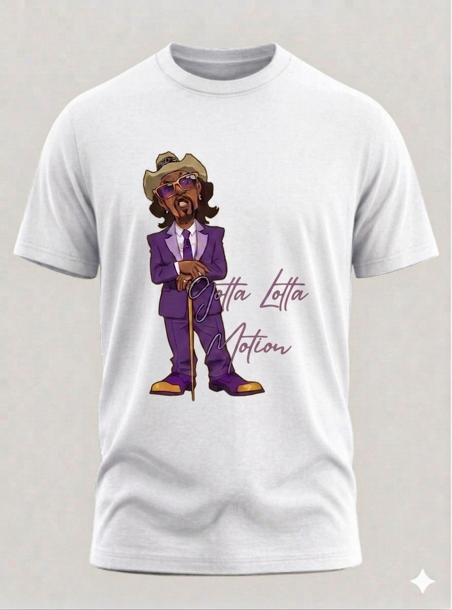Purple Slick Motion T-Shirt