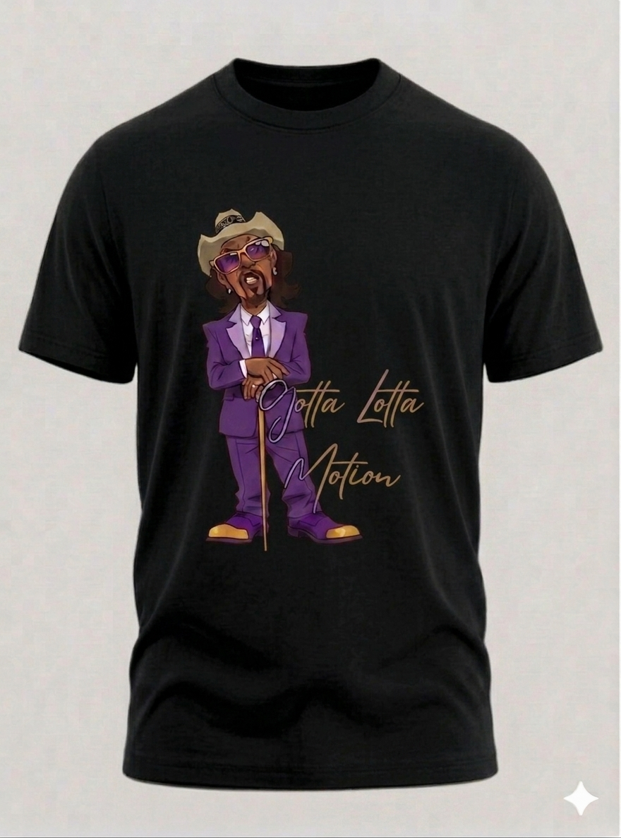 Purple Slick Motion T-Shirt