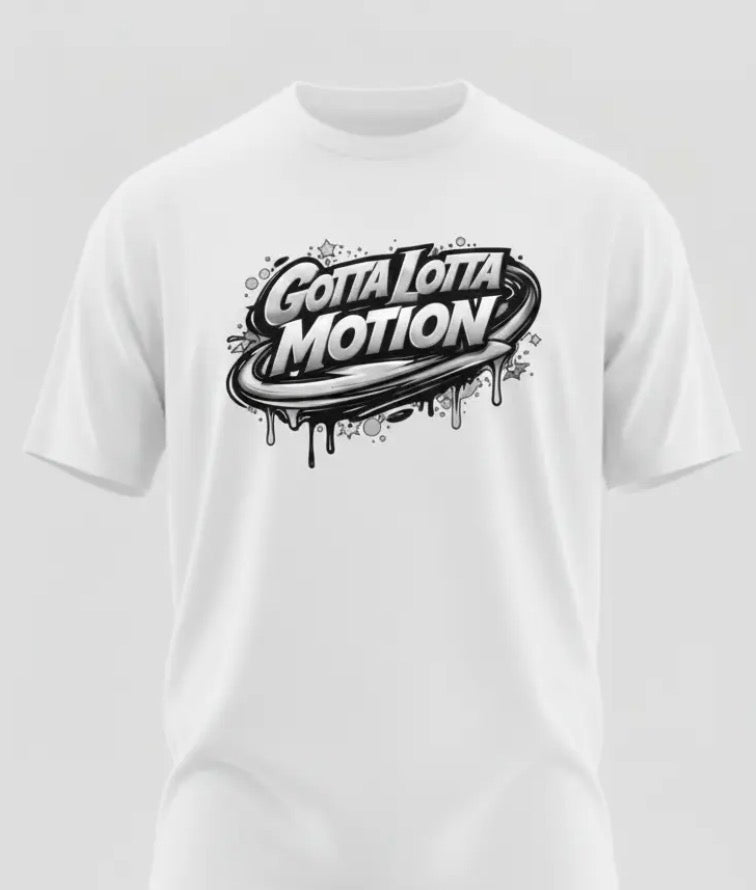Exclusive B/W Autism Motion T-Shirt