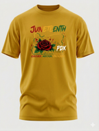 Exclusive Juneteenth Rose City PDX T-Shirt